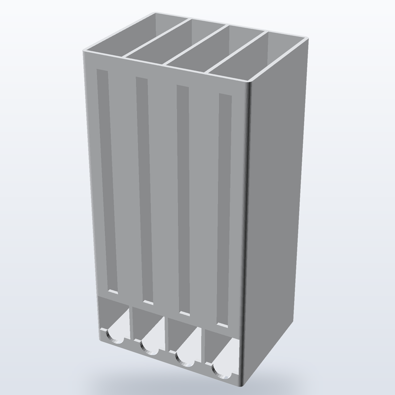 AA/AAA Battery Dispenser