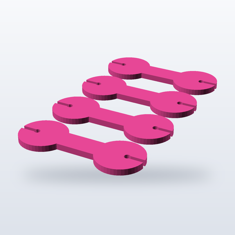Earbud / Cord Winders (4-pack)