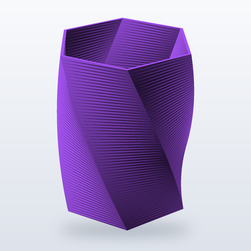 Twisted Pen Cup