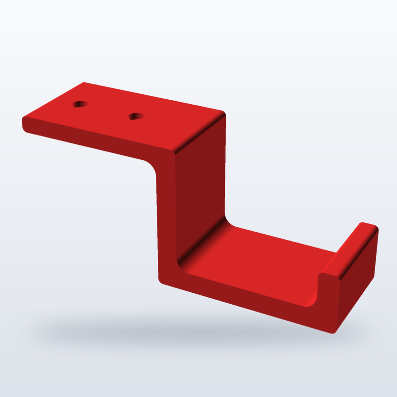 Under-Desk Headphone Hook